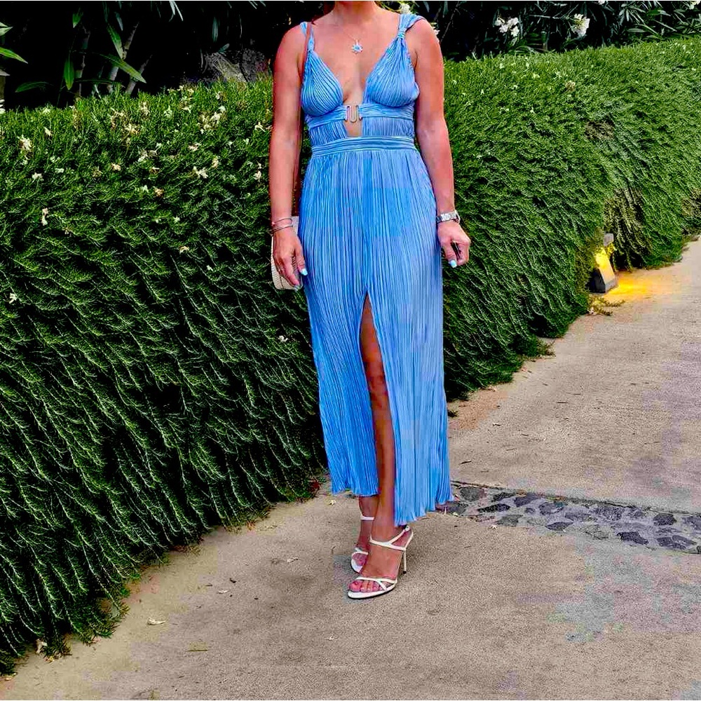 Blue dress shein small